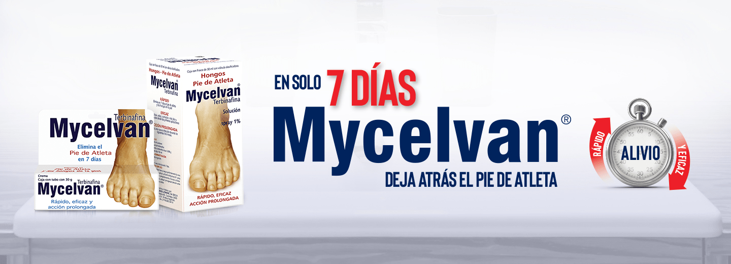 En sólo 7 días mycelvan deja atrás el pie de atleta