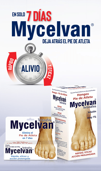 En sólo 7 días mycelvan deja atrás el pie de atleta